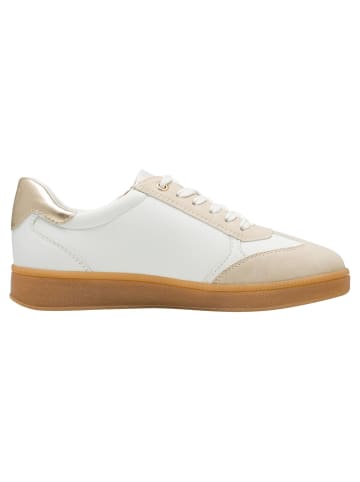 Marco Tozzi Sneaker in WHITE/GOLD