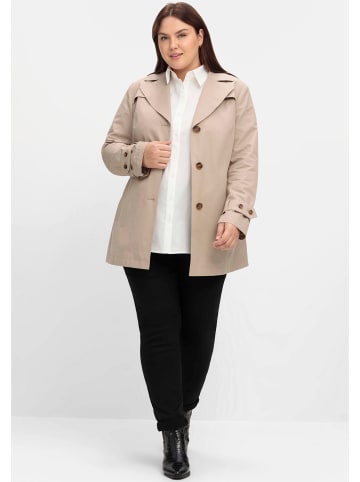 sheego Trenchcoat in softtaupe
