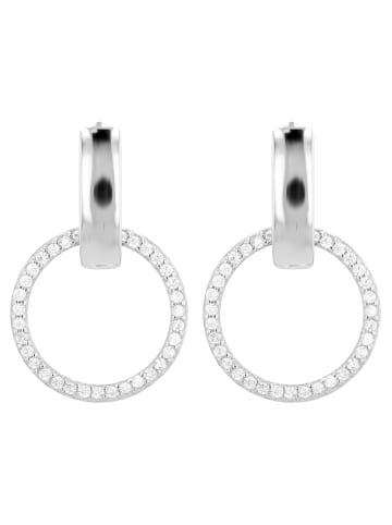 Adeliás Damen Anhänger aus 925 Silber mit Zirkonia in silber