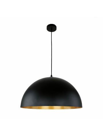 Licht-Erlebnisse Pendelleuchte Ø 50 x (T)136 cm in Schwarz Gold