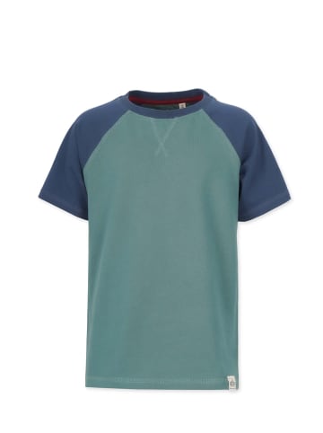 Band of Rascals T-Shirt " Raglan " in sage-blue