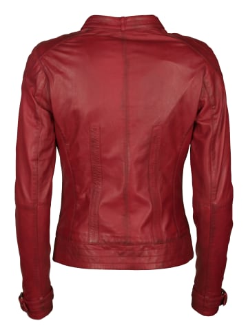 Maze Lederjacke 31Ryana in rot
