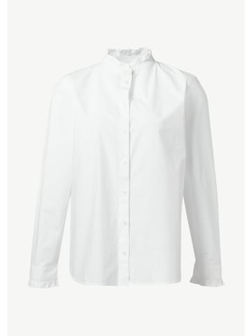comma Bluse in 0100_weiß
