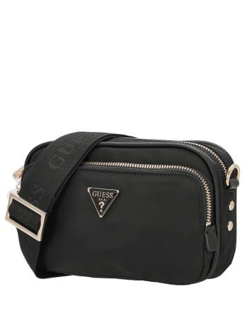 Guess Eco Gemma Crossbody - Umhängetasche 19.5 cm (black) in schwarz