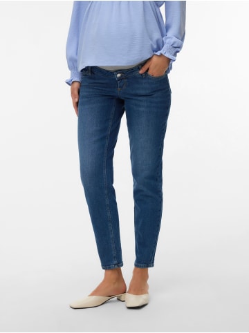 Vero Moda Mom Jeans in Medium Blue Denim 1