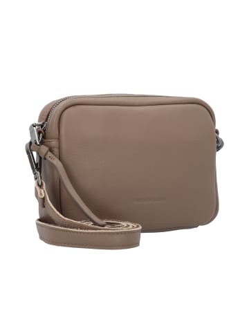 FREDs BRUDER Handian Umhängetasche Leder 21 cm in muddy taupe