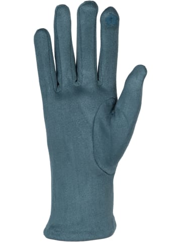 styleBREAKER Touchscreen Handschuhe in Grau-Blau