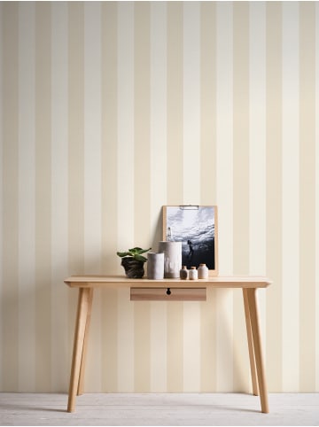 A.S. Création Tapete Creamy Stripes in Beige