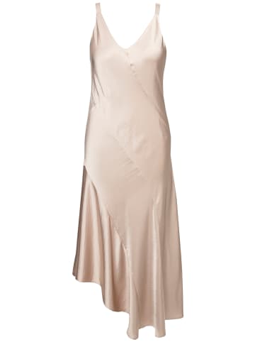 Ulla Popken Midikleid in dunkles kitt