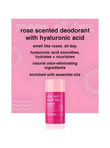 B.fresh Deodorant Stop And Smell The Roses, 50 g
