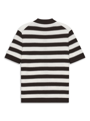 Bugatti Strickpolo in 90-braun