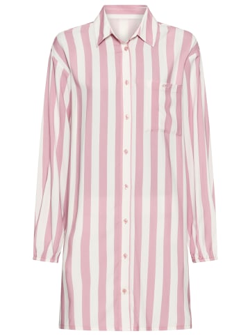 s.Oliver Nachthemd in mauve gestreift