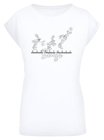 F4NT4STIC T-Shirt Looney Tunes Basketball Bugs in weiß