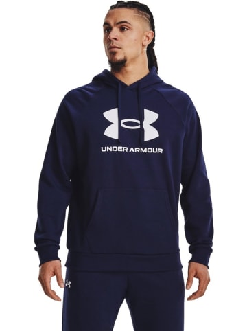 Under Armour Hoodie "UA Rival Fleece Logo Hoodie" in Blau