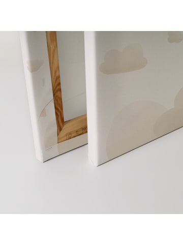 A.S. Création Leinwandbild Canvas Little Explorer Beige