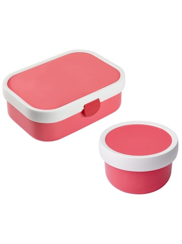 Mepal Obst- und Bentobox Campus 300 & 750 ml pink in pink