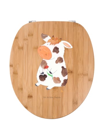 Mr. & Mrs. Panda Klo-Deckel Kuh ohne Spruch in Braun
