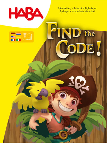 Haba Spiel Find the code! Pirate Island in mehrfarbig