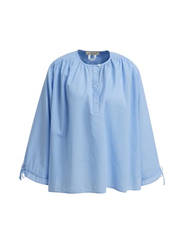 Smith&Soul Vichy Check A-shape Blouse in Sky Print