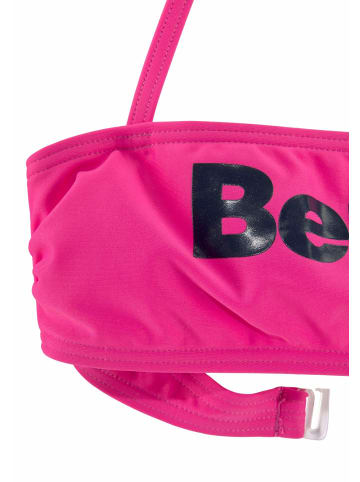 Bench Bandeau-Bikini in pink-marine