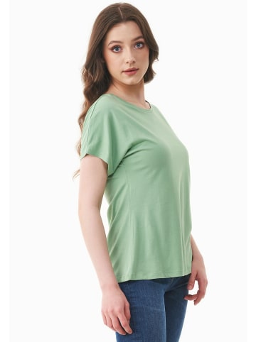 Organication T-Shirt "WOR17223" in Matchagrün