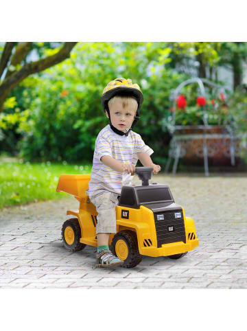 HOMCOM Elektro Kindertraktor 1,5-3 Jahre Gelb