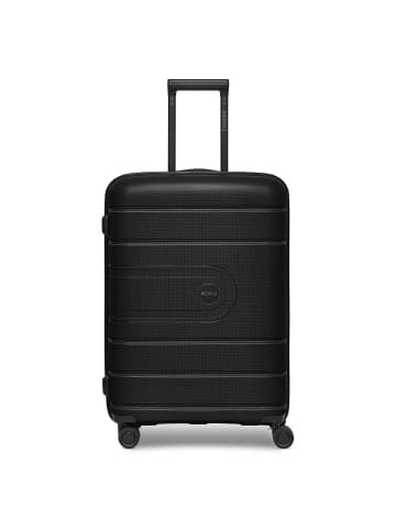 Redolz Essentials 11 4 Rollen Trolley 66 cm mit Dehnfalte in black