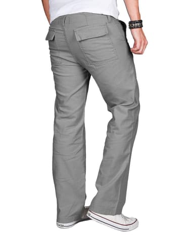 Alessandro Salvarini Leinen Optik AS034 in Hellgrau