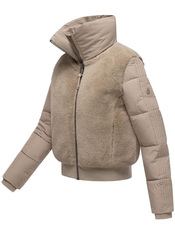 Navahoo Fleecejacke Teddyzone 14 in Light Taupe