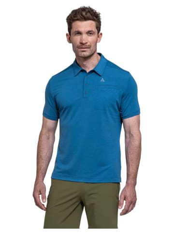 Schöffel Polo "Polo Shirt Ramseck M" in cornflower blue