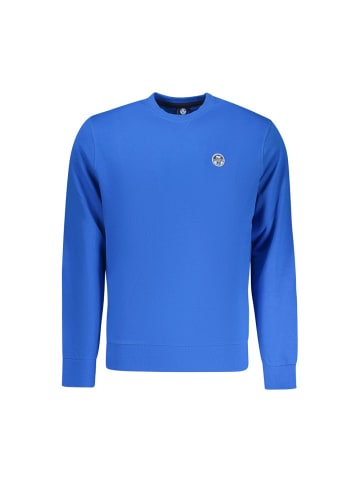 North Sails Blaues Baumwoll-Sweatshirt