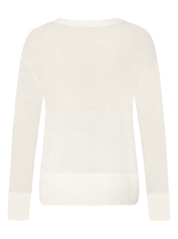 Zero  Pullover mit Alpakawolle in Eggnog