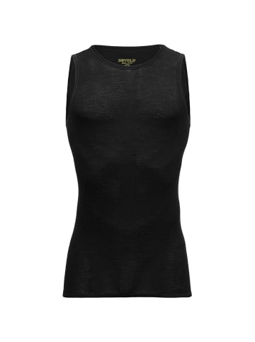 DEVOLD Langarmshirt M WOOL MESH 190 TANK in Schwarz