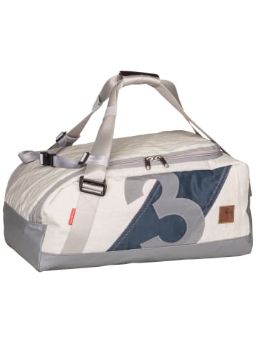 360 grad Sporttasche Container XL in Balken Vintage/Zahl Hellgrau