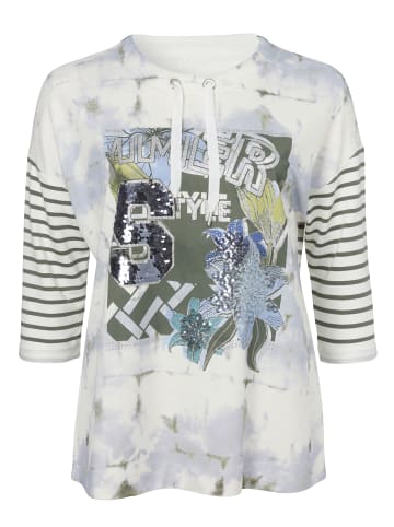VIA APPIA DUE  Pullover in ecru multicolor