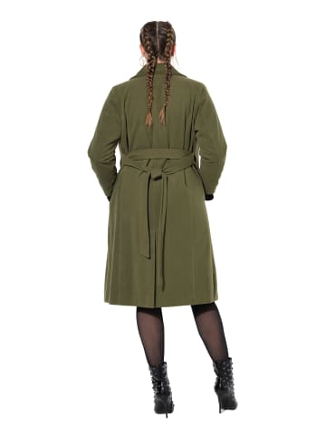 Studio Untold Mantel in dunkel khaki