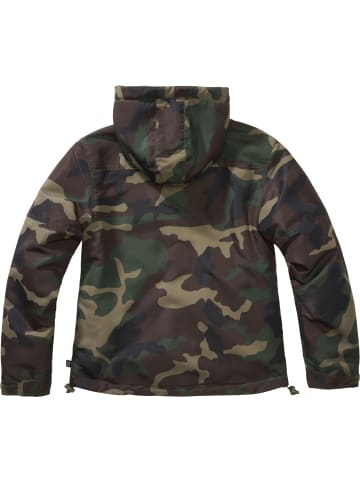 Brandit Jacke "Women Frontzip Windbreaker" in Camouflage