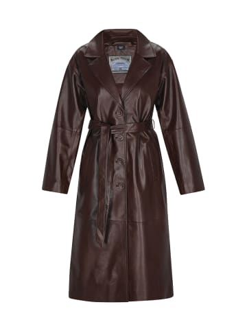 DreiMaster Women Coat in coffee brown