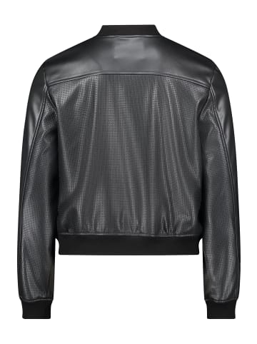 AMBER & JUNE Übergangsjacke mit Kragen in Schwarz