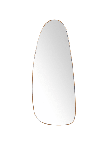Beliani Wandspiegel CERGY in Gold - (W) 39 x (H) 95 x (L) 3 cm