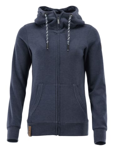 New View Sweatjacke L90063FC01 in Blau melange