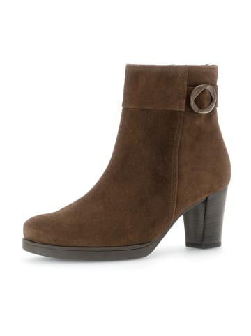 Gabor Comfort Ankle Boots in Braun