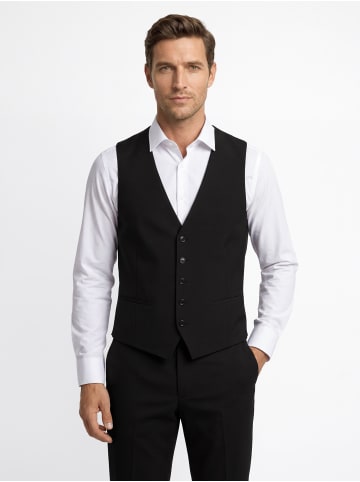 Finshley & Harding London Weste Wesdon in schwarz - 0001