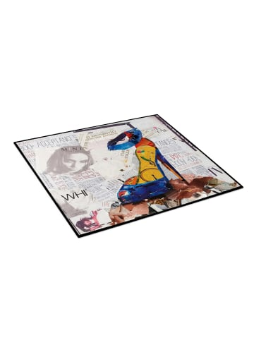 Kayoom Papier Wandbild Dresscode I 52 x 52 cm in multi