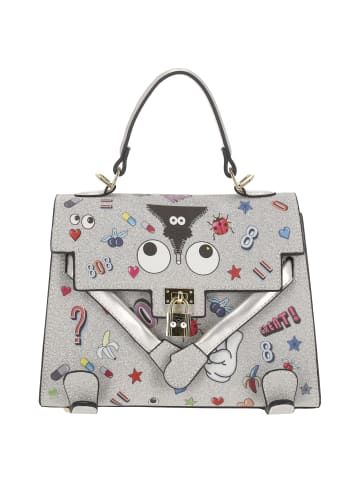 myMo Women Satchel in Silver