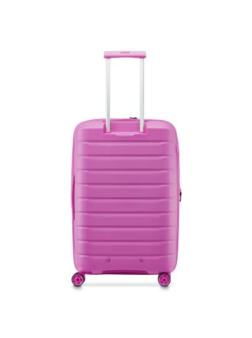 Roncato B-Flying Move 4 Rollen Trolley 68 cm mit Dehnfalte in pink