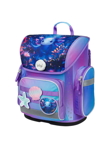 BAAGL Schulranzen Ergo in Violett Axolotl - 27x39x17cm
