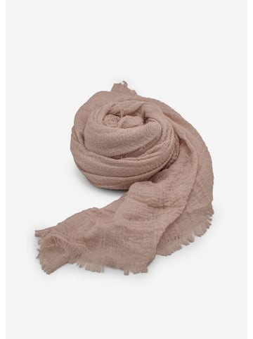 SASSYCLASSY Musselin Schal in Braun