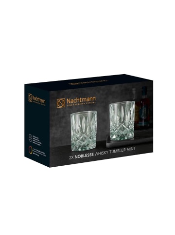 Nachtmann 4er Set Whiskybecher Noblesse Fresh 295 ml in mint