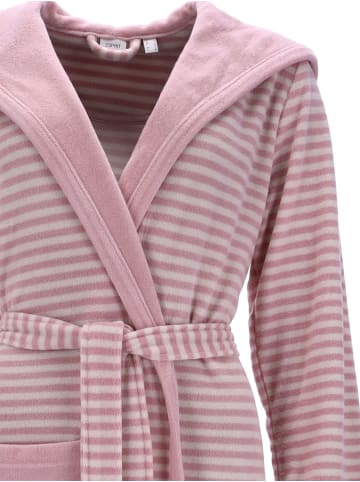 ESPRIT Bademantel mit Kapuze in rose